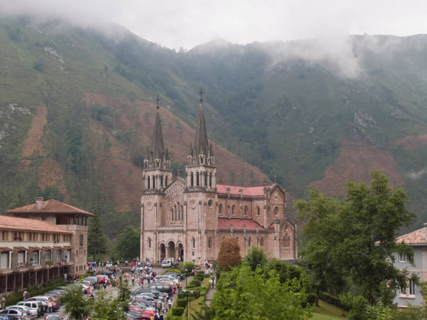 istock Basilica de Covadonga church 955784214