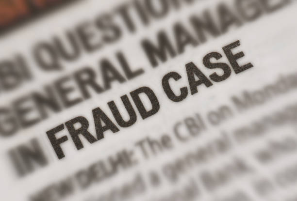 istock Fraud case news headline in newspaper 955784592