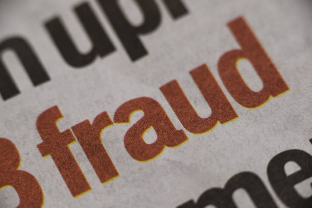istock Fraud case news in newspaper 955785022
