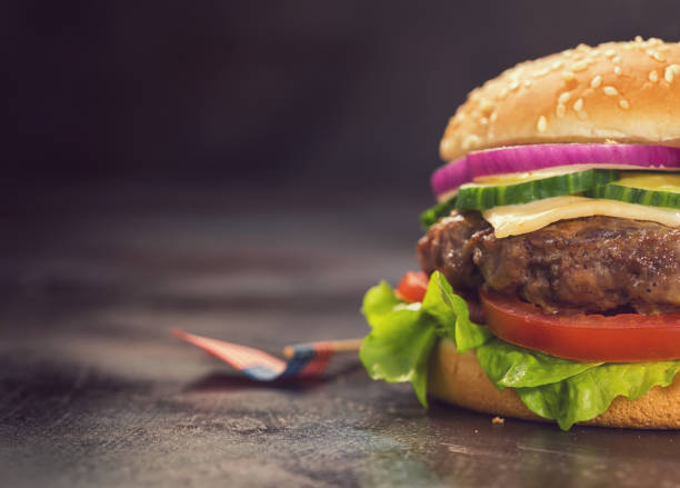 istock Burger for 4th of July 955787092