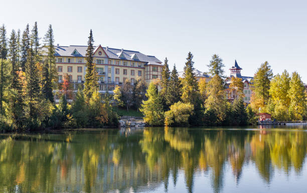 istock Strbske Lake landscape in Slovakia. 955787162