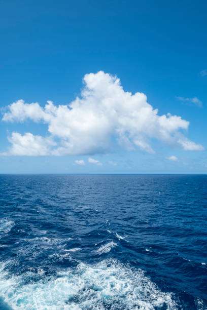 istock White Clouds Over the Caribbean Ocean 955788630