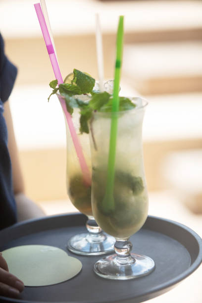 Serving mojitos