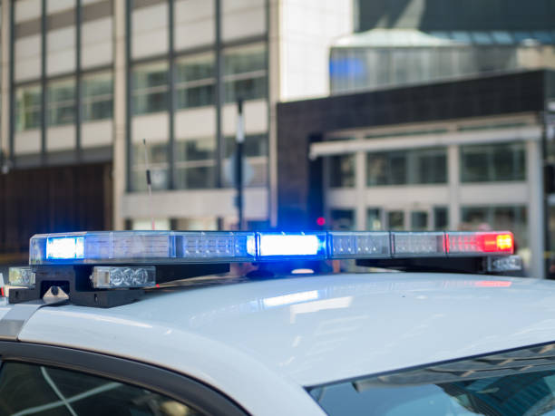 istock Police car responds to an emergency 955789182