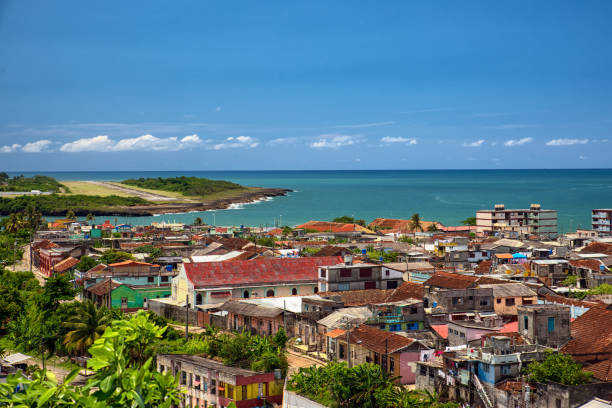 istock Baracoa, Cuba overview over the ocean 955795554