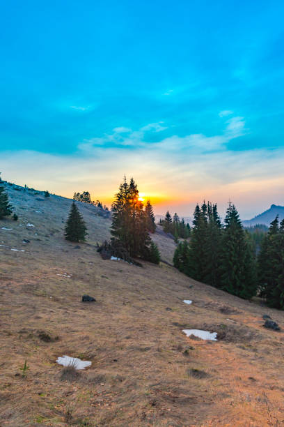 istock landscape at Colibita, romania 955800638