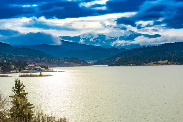 istock landscape at Colibita, romania 955801018