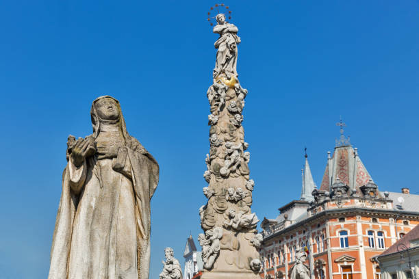 istock Sculpture Immaculata or Plague Column in Kosice, Slovakia. 955804492