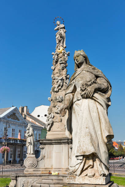 istock Sculpture Immaculata or Plague Column in Kosice, Slovakia. 955804500