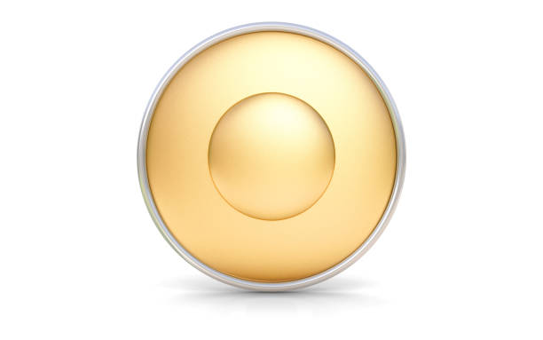 istock Golden Japanese flag 955804864