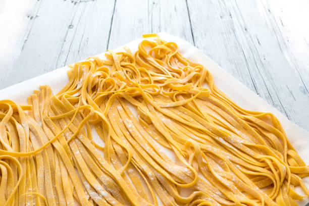 istock Bologna original Homemade tagliatelle pasta 955804930