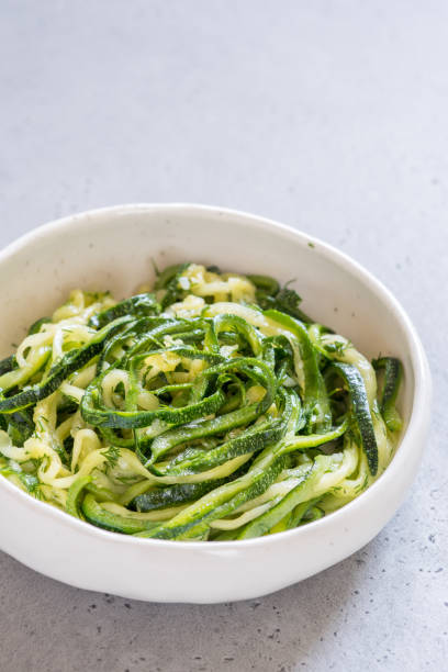 istock Pickled zucchini noodles 955813566