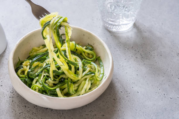 istock Pickled zucchini noodles 955813670