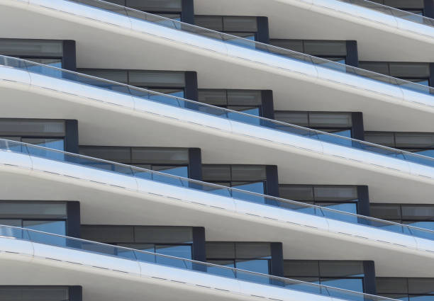 istock Condominium Balcony Window Abstract Miami Florida 955827274