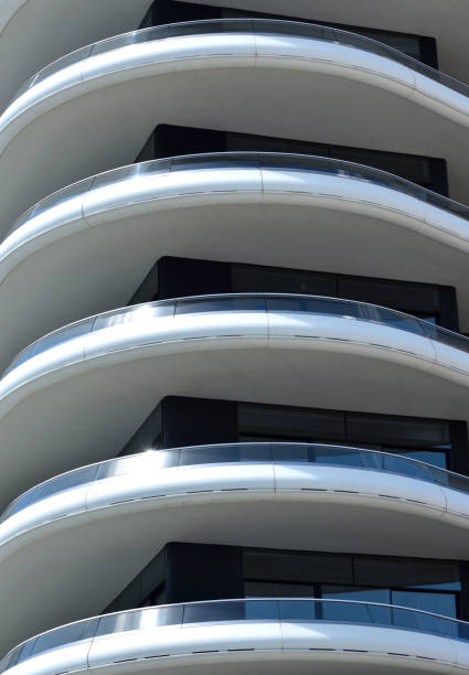 istock Condominium Balcony Window Abstract Miami Florida 955832586