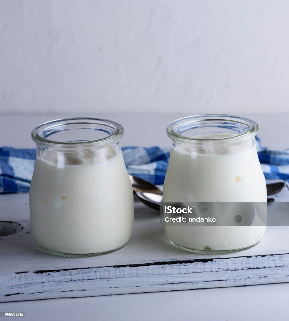 Sữa Chua Tự Làm Trong Lọ Thủy Tinh Hình ảnh Sẵn có - Tải xuống ...
