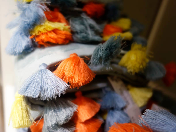 istock Traditional tassels in various colors 955833686