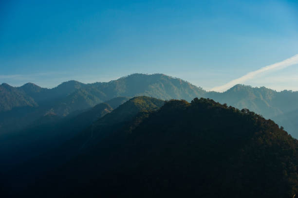 istock Wonderful green peaks of some mountains in Rishikesh, India 955851368