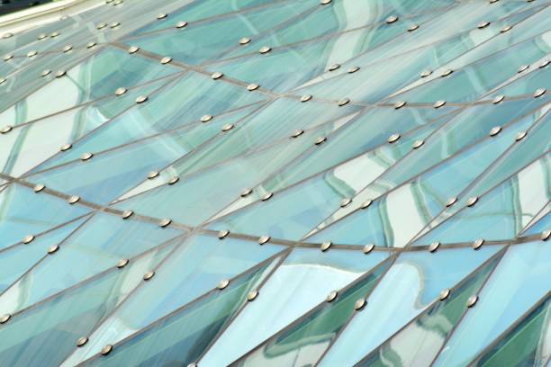 istock Spider facade fixing system. Elements of fastening of the facade. Facade detail. 955854564
