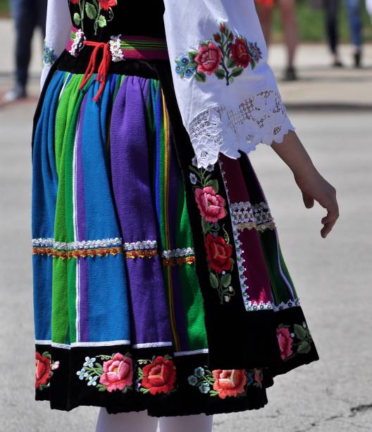 istock Polish traditional folk costume from Lowicz. 955865382