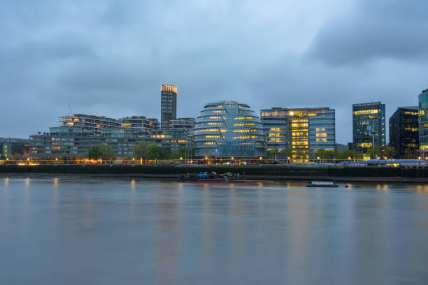 istock London skyline at dusk on a cloudy day 955868534