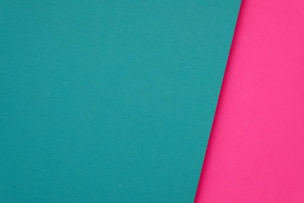 istock Blank pink and green paper texture background, art and design background 955889926