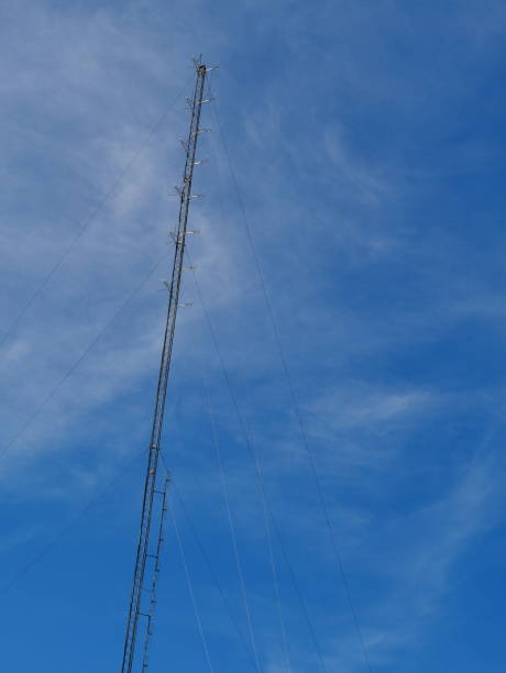 istock Telecommunication radio communicate antennas station 955899192