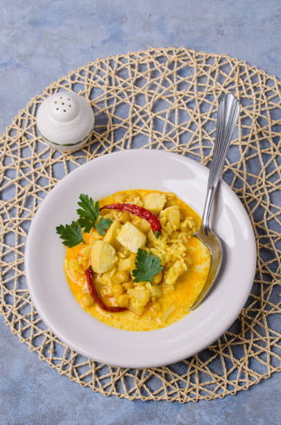 istock Traditional spicy soup with rice 955903494