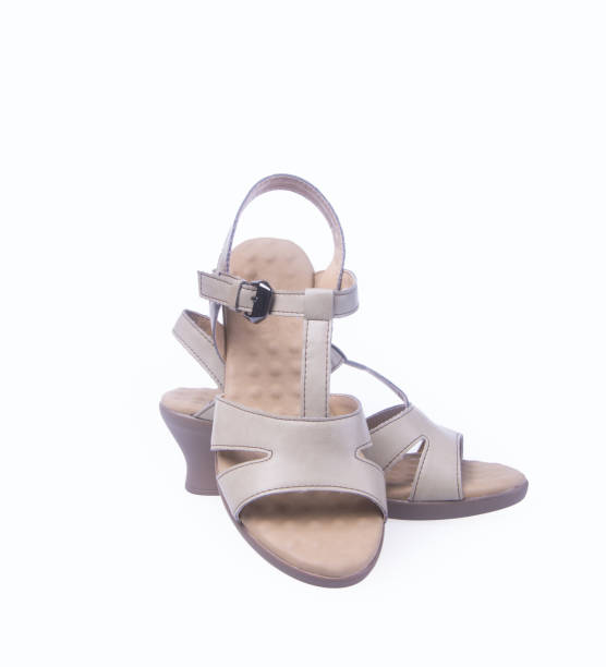 istock woman shoes on a background 955906804