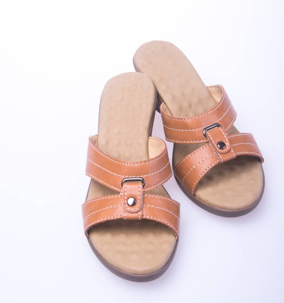 istock woman shoes on a background 955906926