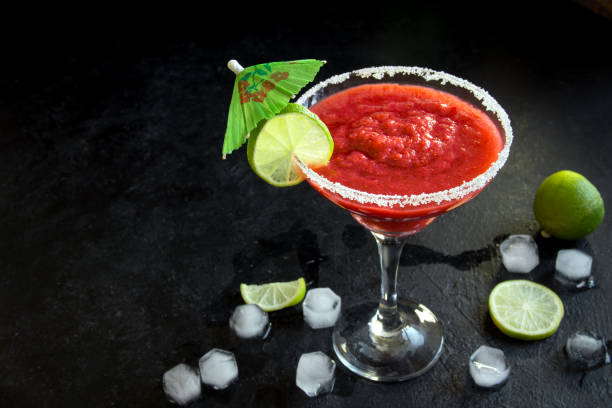 istock Strawberry Margarita or Daiquiri Cocktail 955909066