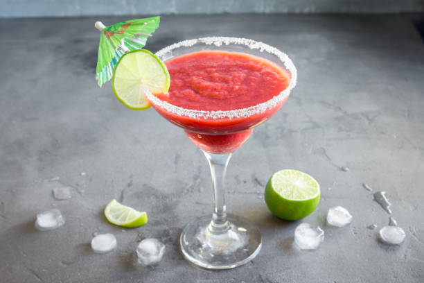 istock Strawberry Margarita or Daiquiri Cocktail 955909078