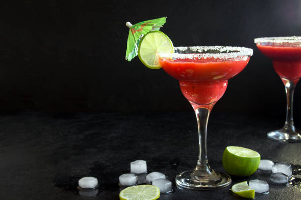 istock Strawberry Margarita or Daiquiri Cocktail 955909098