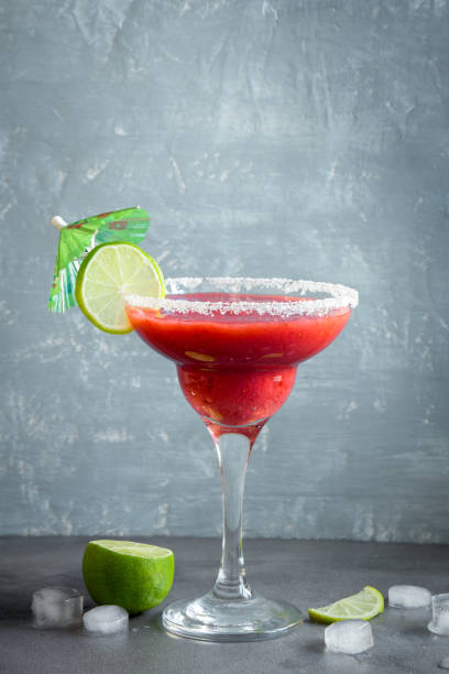 istock Strawberry Margarita or Daiquiri Cocktail 955909106