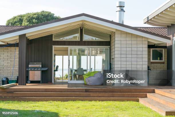 Home Exterior New Zealand Stock Photo - Download Image Now - House, New Zealand, Domestic Life