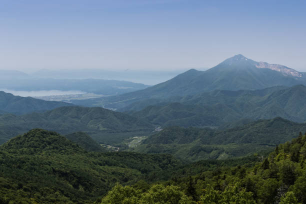 istock Mountain Bandai in summer season 955913408
