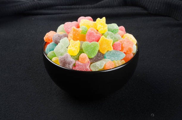 gummy candies or jelly candies