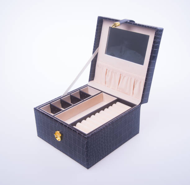 istock jewelry box or empty jewelery box on background 955923136