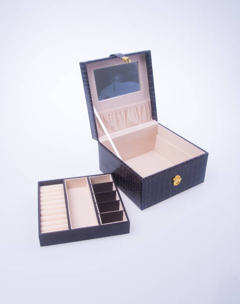 istock jewelry box or empty jewelery box on background 955925356