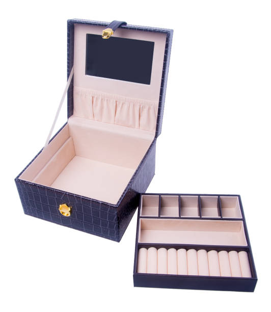 istock jewelry box or empty jewelery box on background 955925368
