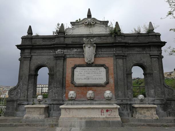 Naples - Fountain Duchess Regina Elena