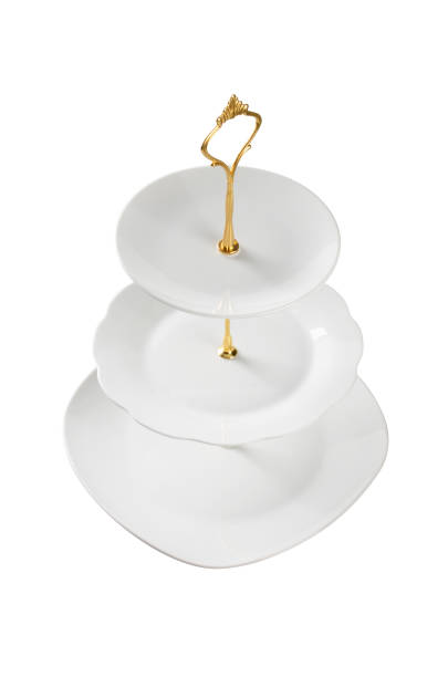 istock tray or three tier serving tray on a background 955938624