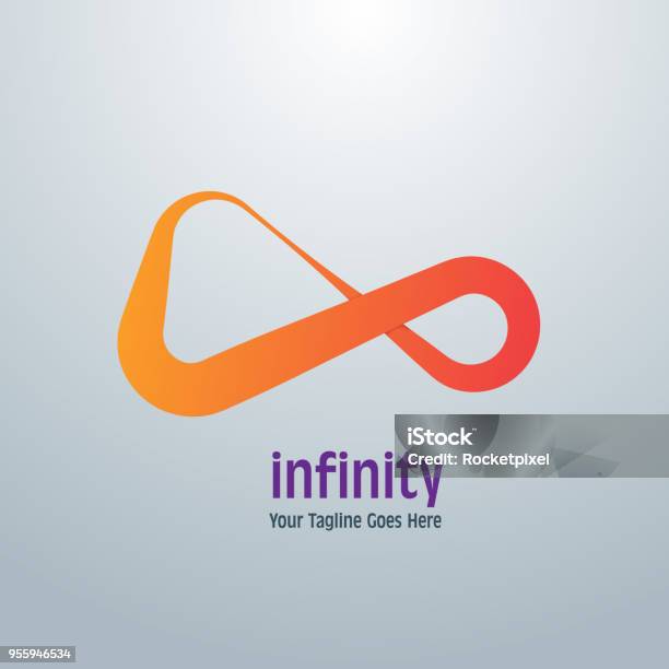 Infinitysymbol Stock Vektor Art und mehr Bilder von Unendlichkeit - Unendlichkeit, Logo, Symbol