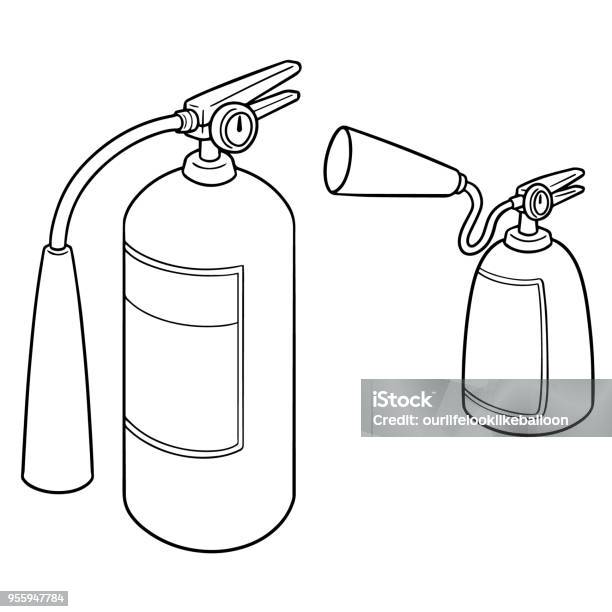 Vector Illustration Of Flask Isolated On White Background School Things And  Accessories Concept Education And School Material Kids Coloring Page  Printable Activity Worksheet Flash Card Stock Illustration - Download Image  Now - iStock