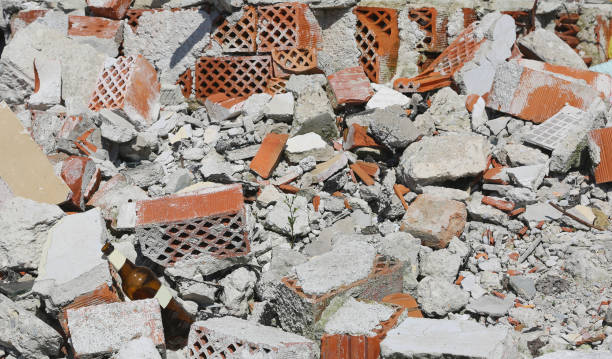 istock background of many bricks of a damage wall 955948162