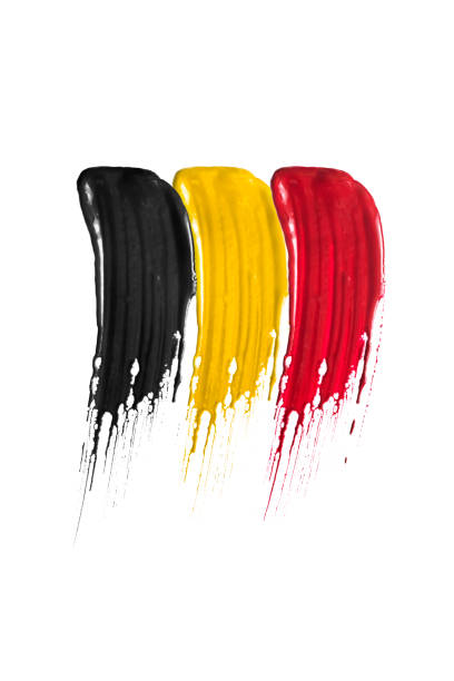 istock Belgium flag brush strokes 955951472