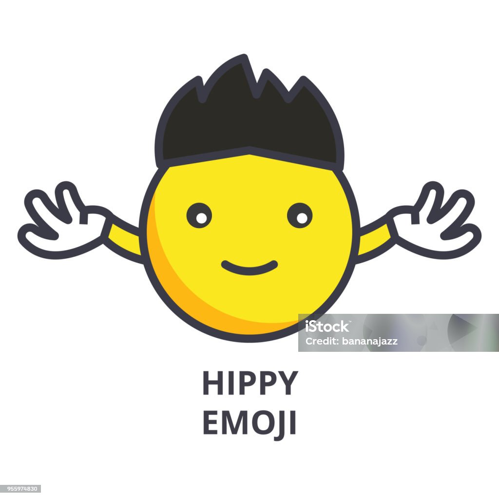 Free Png Download Hippie Emoji Png Images Background - Smiley