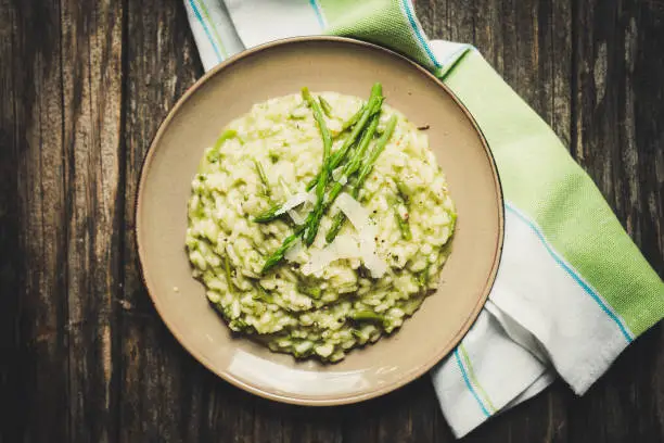 Photo of Risotto with asparagus
