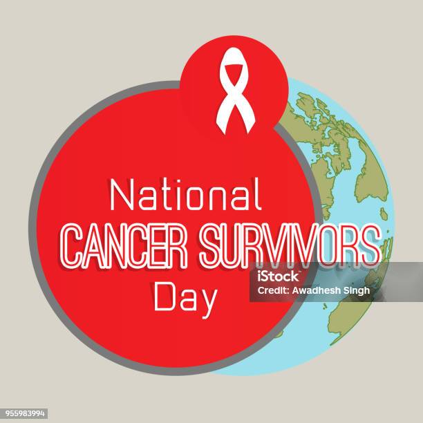 Cancer Survivors Day Stock Illustration - Download Image Now - Badge, Breast, Cancer - Illness