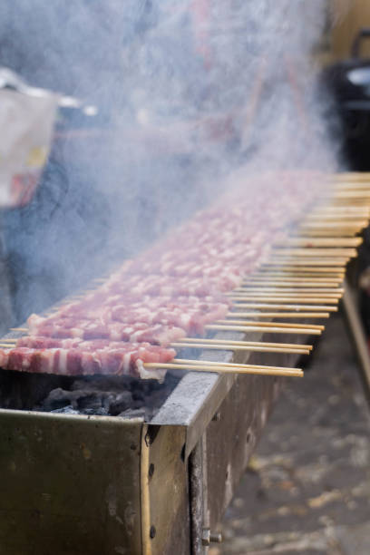 istock Arrosticini on the grill 955985436